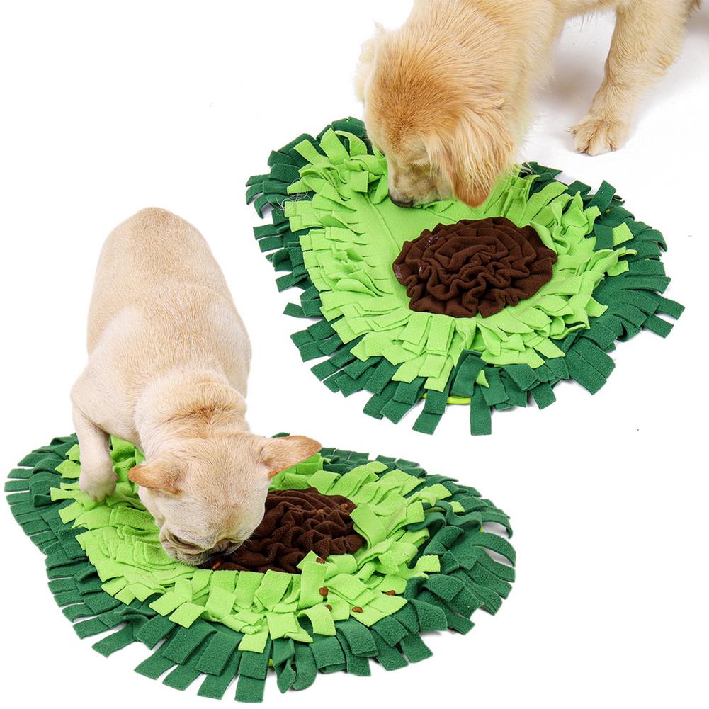 Dog Sniffing Puzzle Mat for Mental Stimulation and Treats