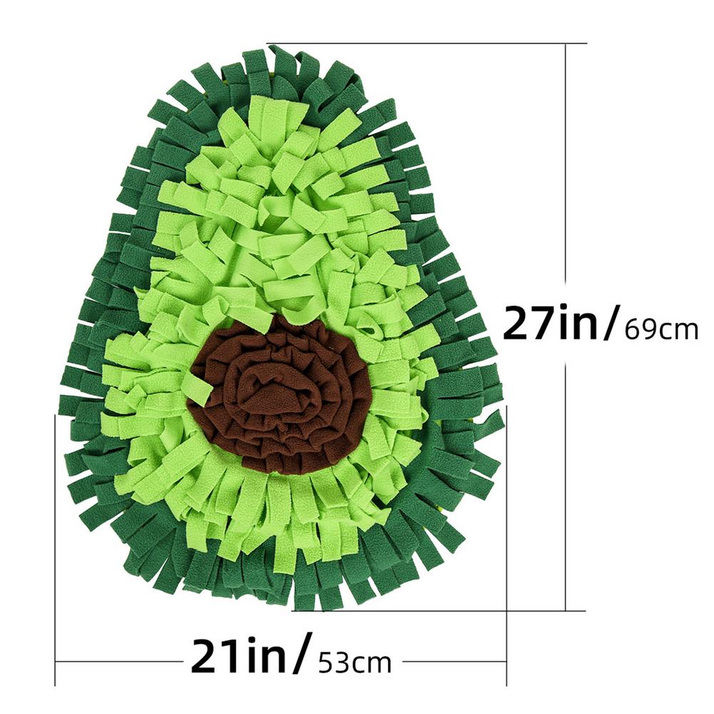 Dog Sniffing Puzzle Mat for Mental Stimulation and Treats
