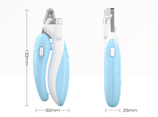 LED Pet Nail Clipper & Grinder for Safe, Stress-Free Grooming