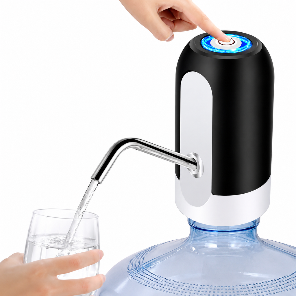 Electric Water Bottle USB Rechargeable Automatic Drinking Water Dispenser