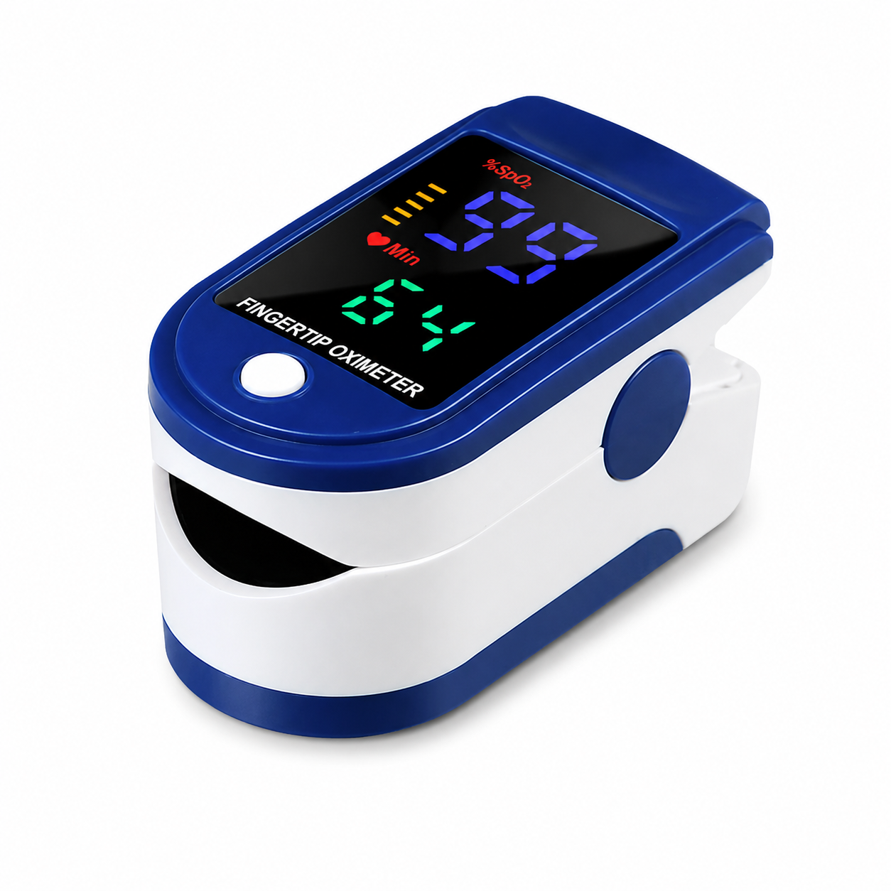 Finger Pulse Oximeter Blood Oxygen Saturation Meter SpO2 Heart Rate Monitor
